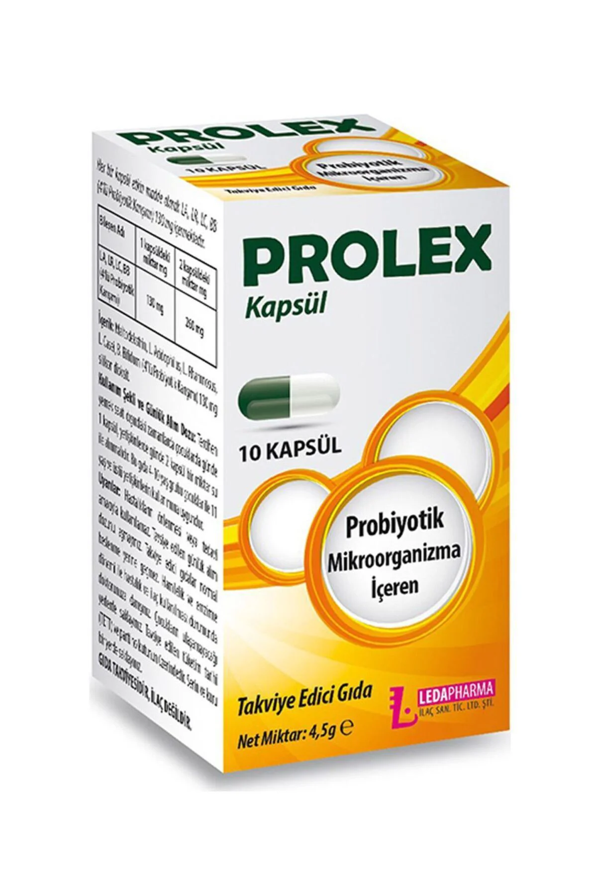 Prolex 10 Kapsül
