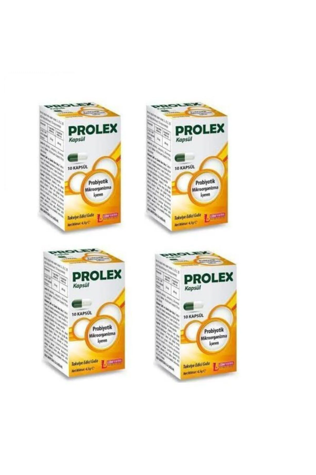 Prolex Probiyotik 10 Kapsül 4 Adet