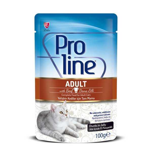 Proline Pouch Dana Etli Kedi Konservesi 100 gr