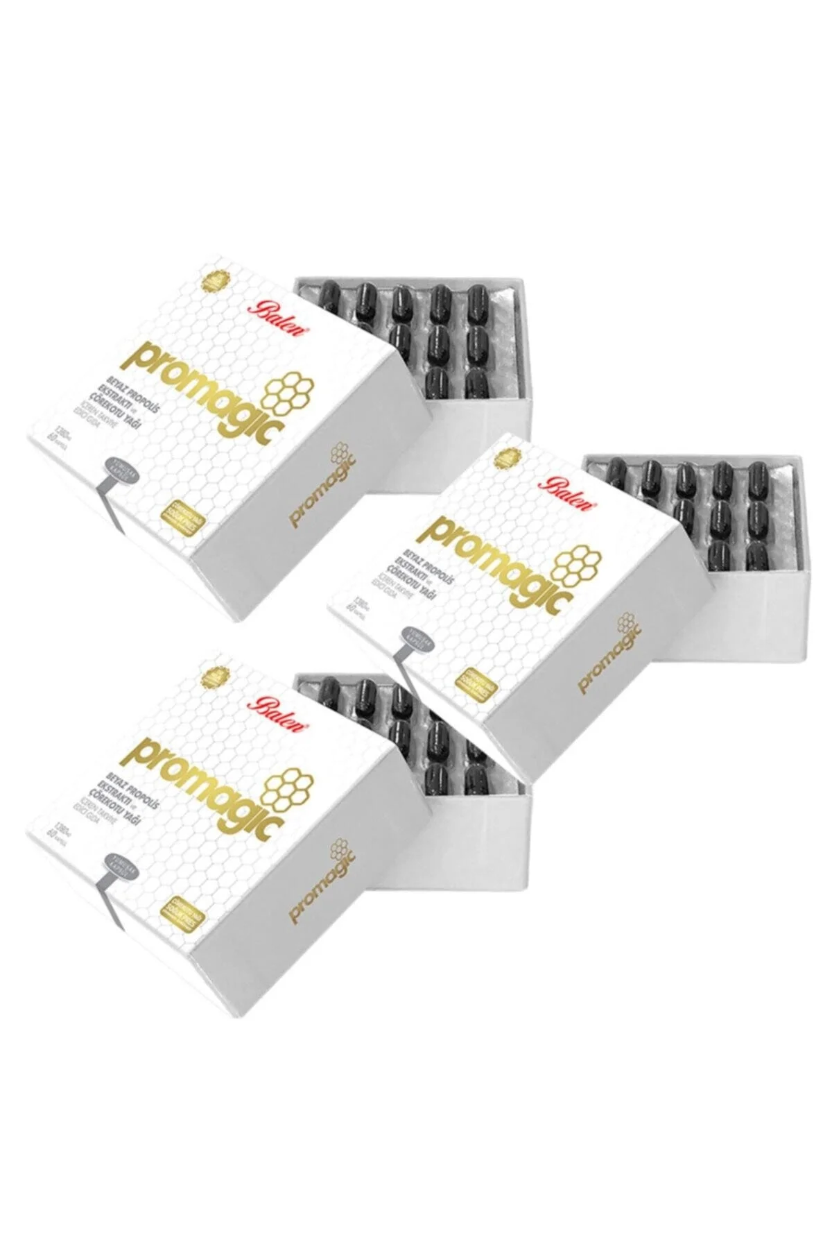 Promagıc Beyaz Propolis Ekstresi Ve Çörekotu Yağı 3 Adet