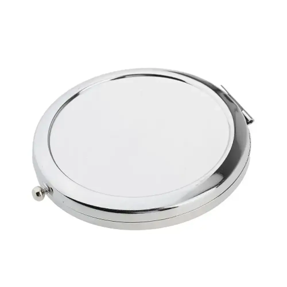 Promosyon Yuvarlak Cep Aynası Gümüş Renk