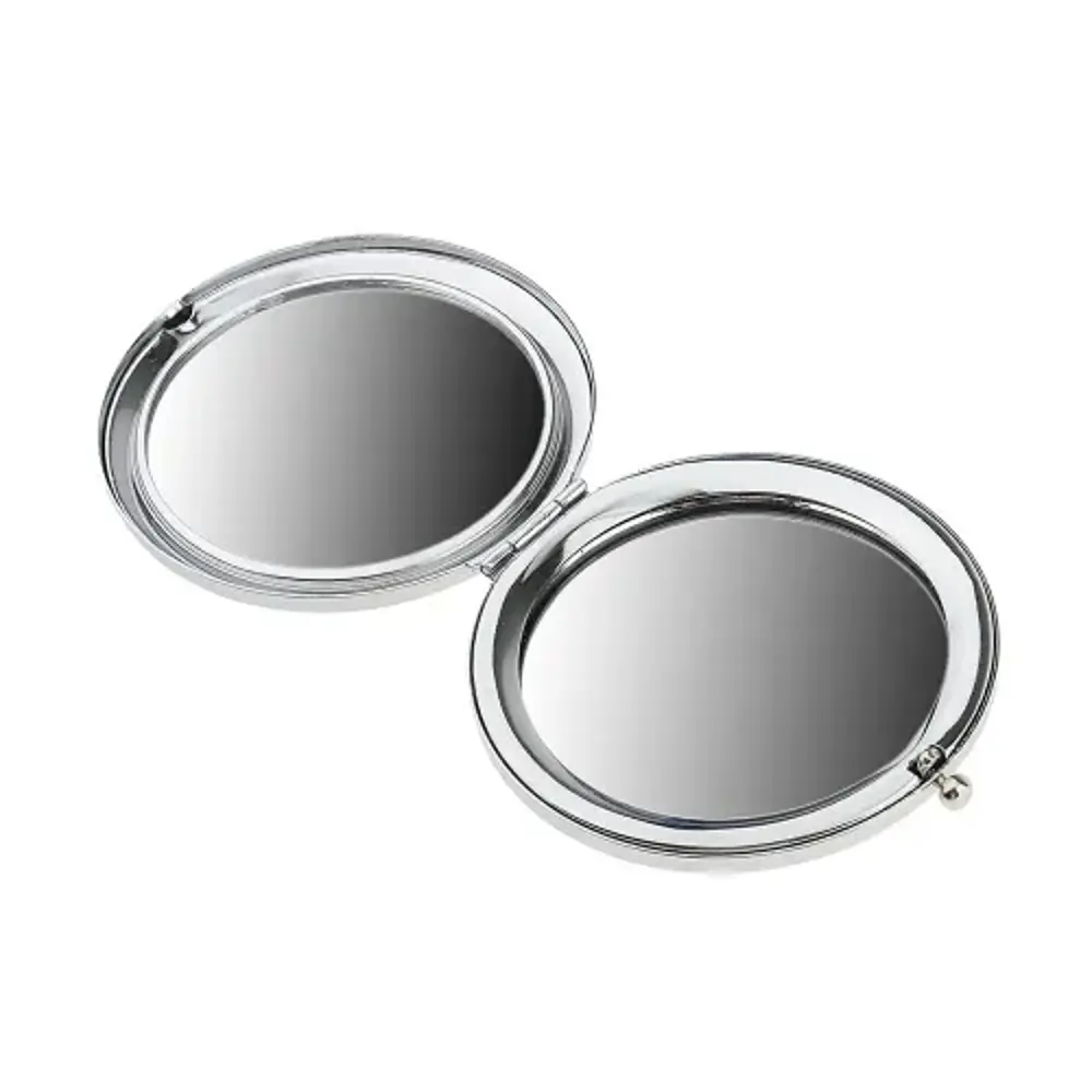 Promosyon Yuvarlak Cep Aynası Gümüş Renk