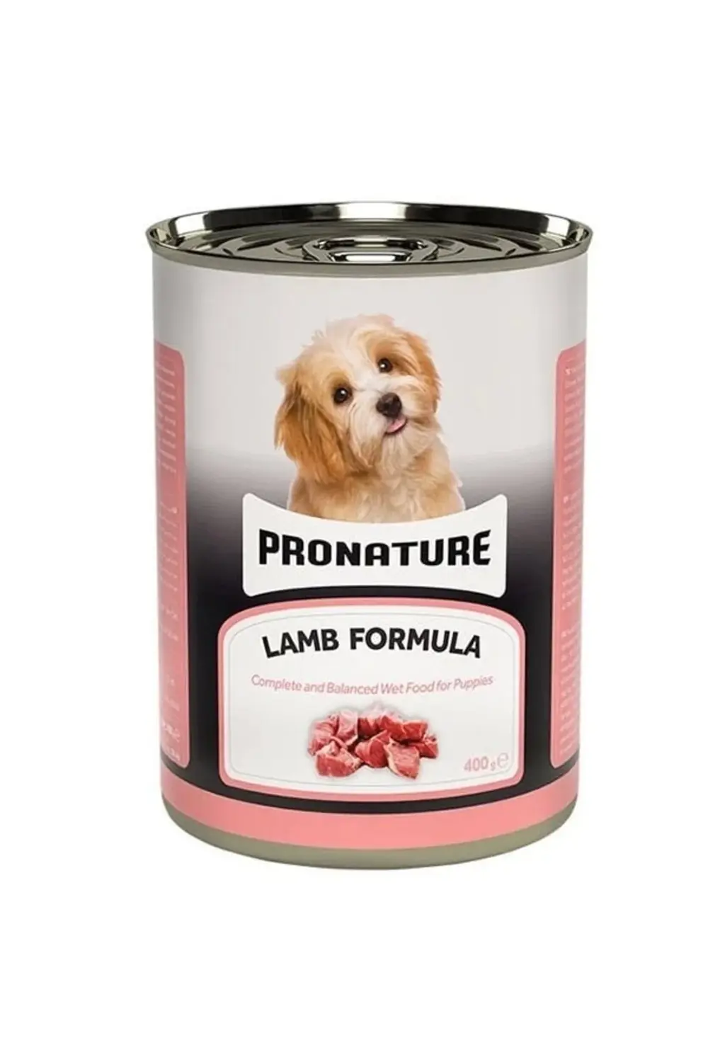 Pronature Kuzu Etli Parça Etli Yavru Köpek Konservesi 400 Gr