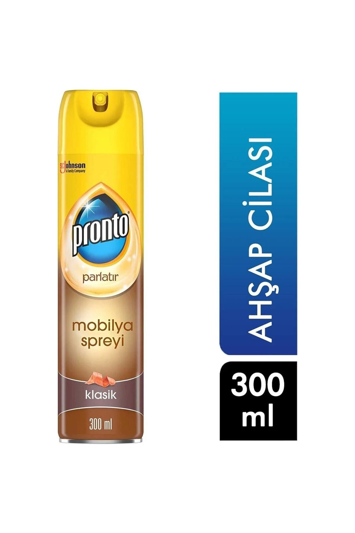 PRONTOAhşap Uzman Bakım Mobilya Cilası Spreyi 300 ml Klasik