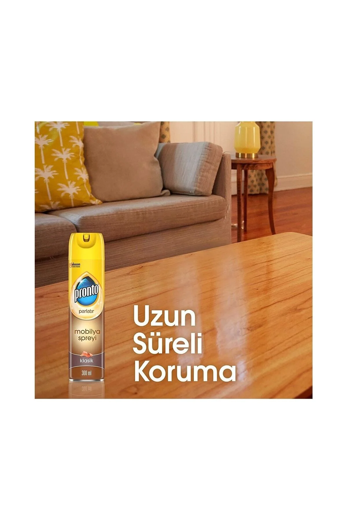 PRONTOAhşap Uzman Bakım Mobilya Cilası Spreyi 300 ml Klasik