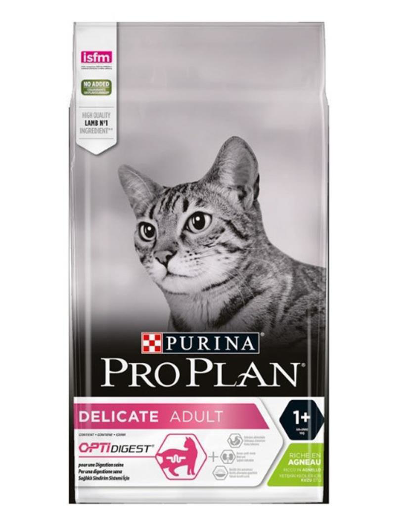 Proplan Delicate Lamb Kuzu Etli Kedi Maması 3 Kg Proplan Delicate Lamb Kuzu Etli Kedi Maması 3 Kg
