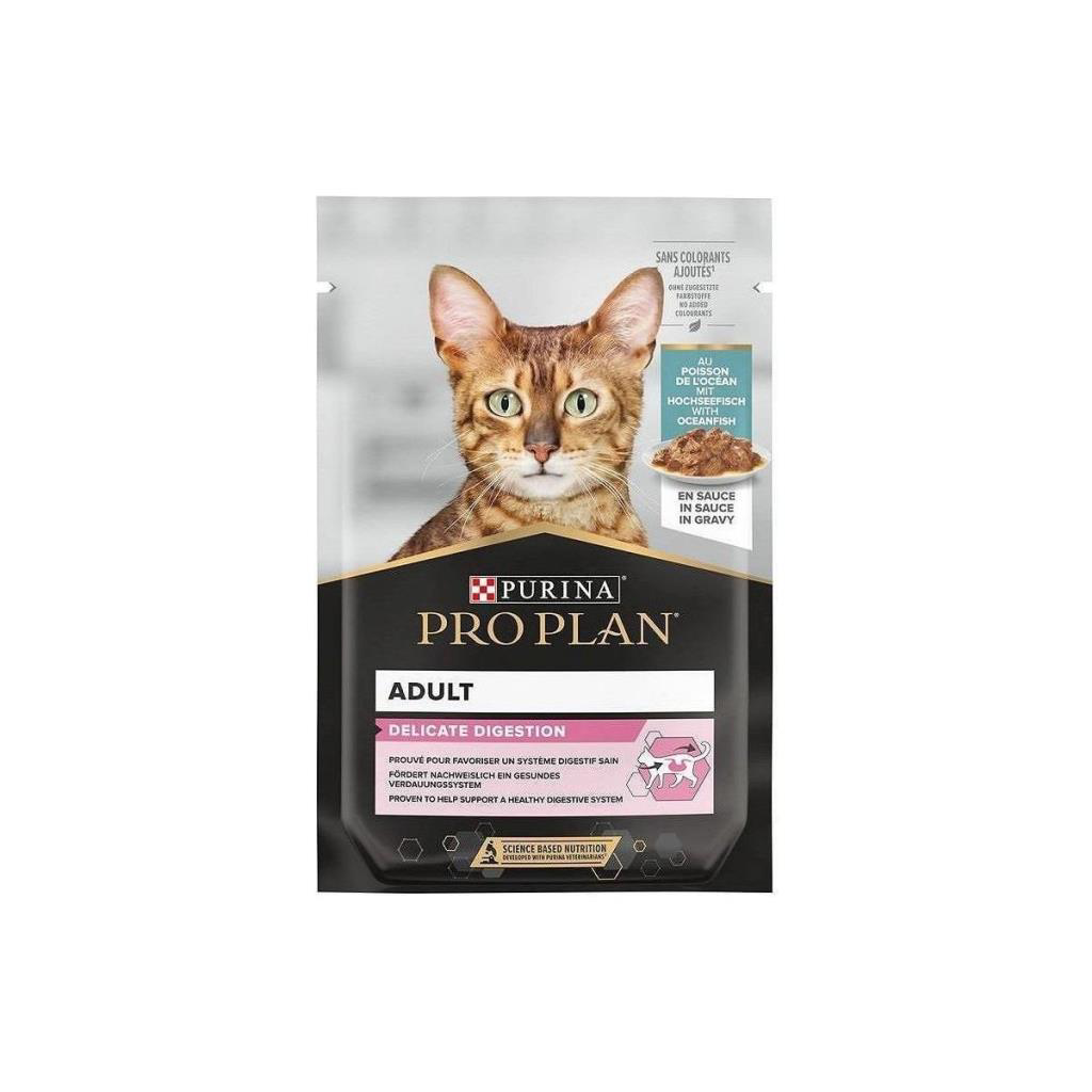 ProPlan Delicate Okyanus Balıklı Pouch Kedi Konservesi 85 Gr