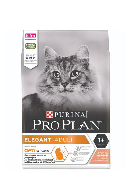 ProPlan Elegant Derma Plus Somonlu Yetişkin Kuru Kedi Maması 1,5 