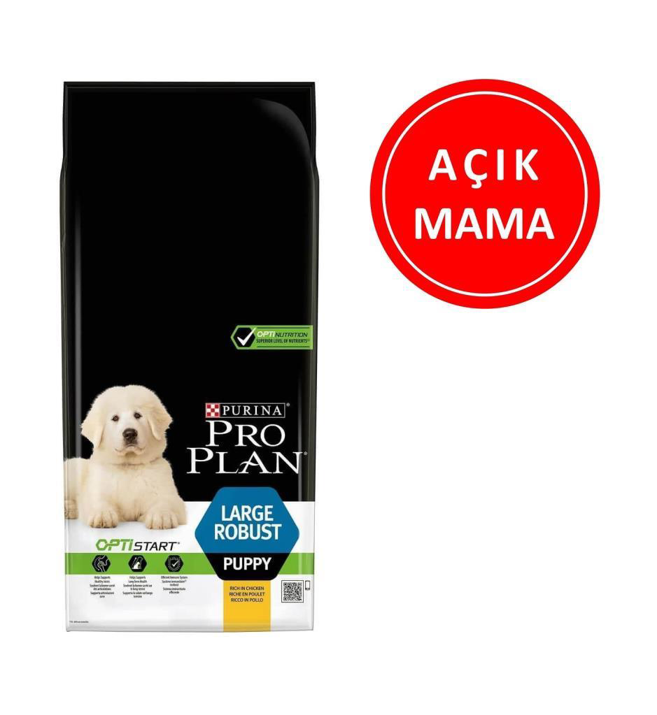 ProPlan Large Robust Büyük Irk Tavuklu Yavru Köpek Mama 1 kg AÇIK