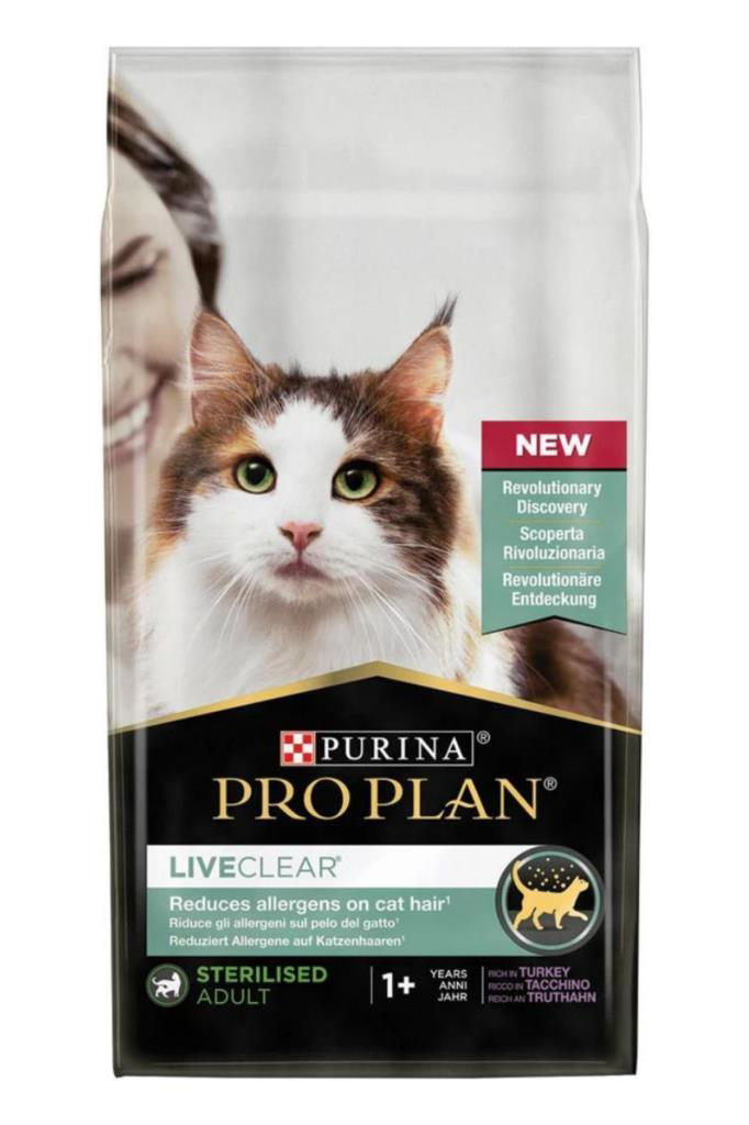 Proplan  Liveclear Sterilized Somonlu Alerji Önleyici Kedi Maması 