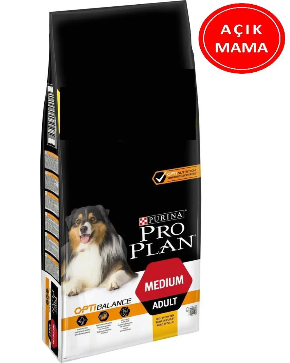 ProPlan Medium Adult Tavuklu Yetişkin Köpek Maması 1 kg AÇIK ProPlan Medium Adult Tavuklu Yetişkin Köpek Maması 1 kg AÇIK