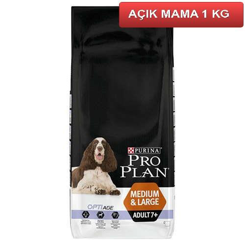 Proplan  Senior Medium Large +7 Tavuk Yaşlı Köpek Maması 1 Kg Açik