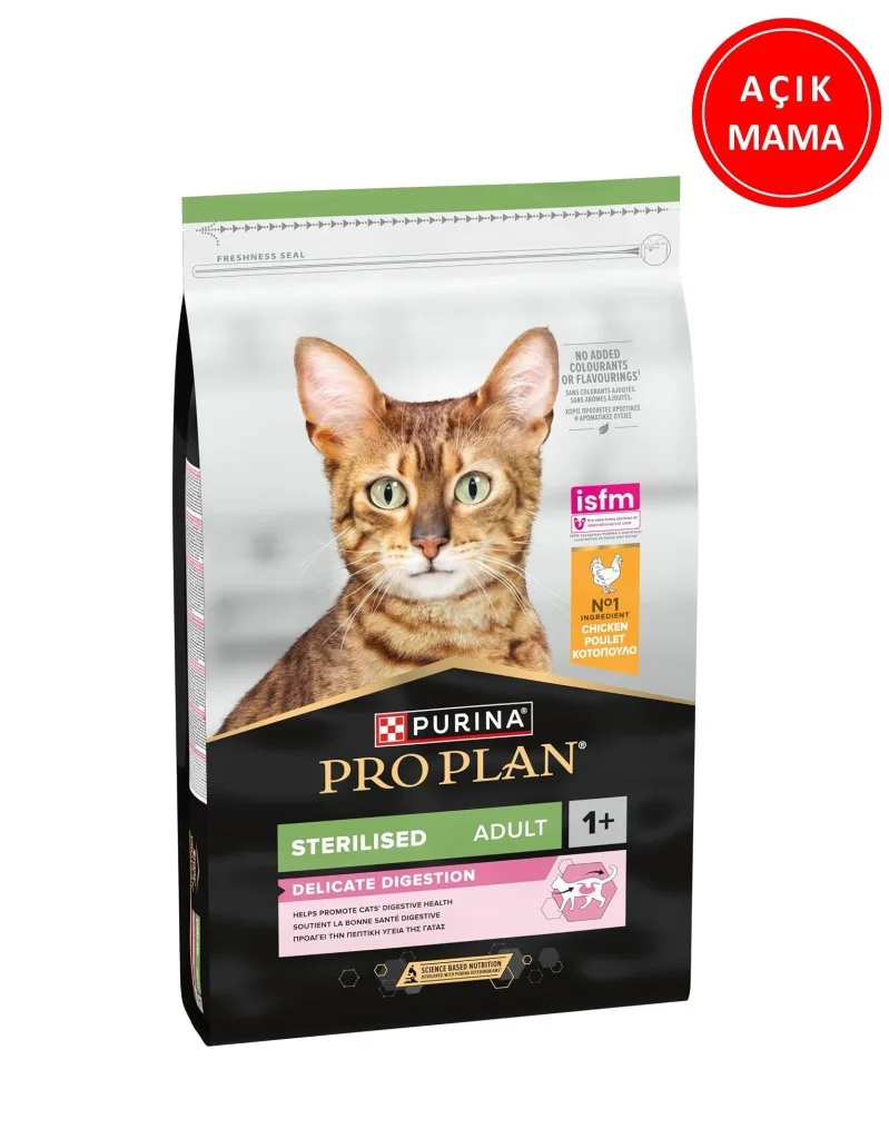 ProPlan Sterilised Tavuklu Kısır Kedi Maması 1 Kg AÇIK ProPlan Sterilised Tavuklu Kısır Kedi Maması 1 Kg AÇIK