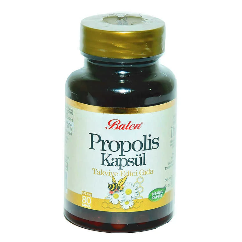 Propolis 80 Kapsül - Bağışıklık Sistemini Güçlendiren Doğal Arı Ürünü Fiyatı, Yorumları ve Özellikleri