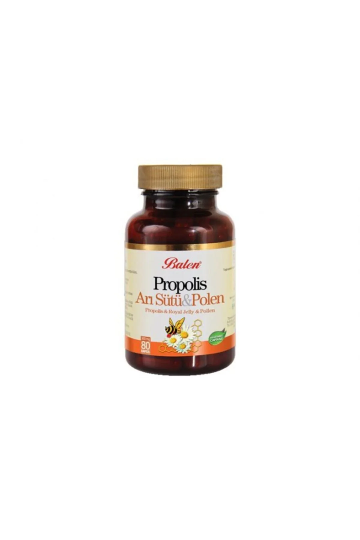 Propolis & Arı Sütü & Polen Kapsül Takviye Edici Gıda