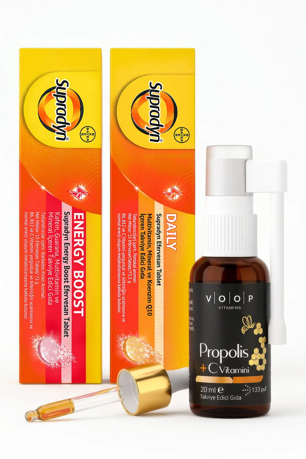 Propolis & Efervesan (skt: 09-2026) Bağışıklık Seti