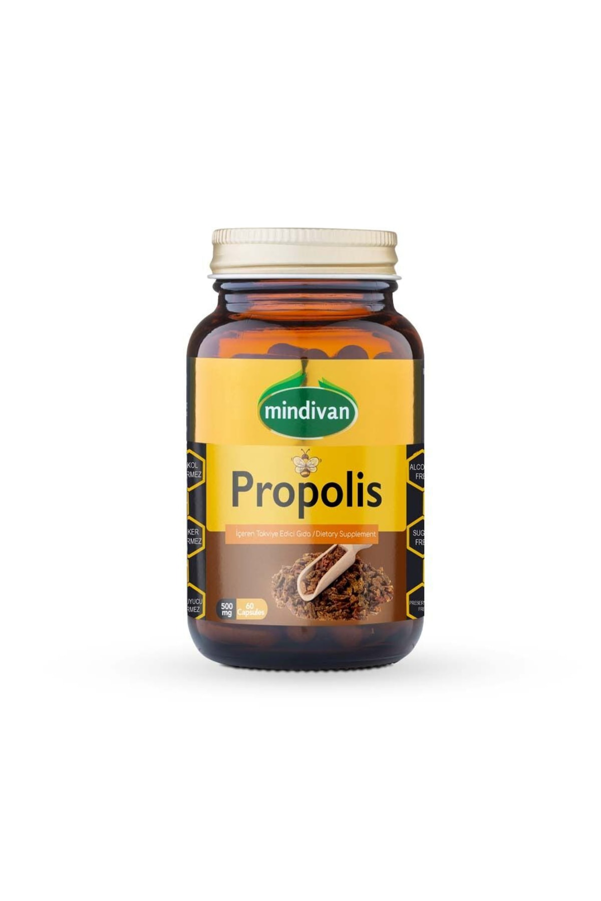 Propolis Ekstraklı 500 mg 60 Kapsül