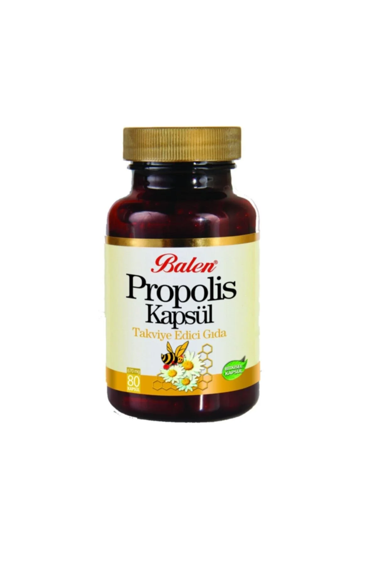 Propolis Kapsül Takviye Edici Gıda