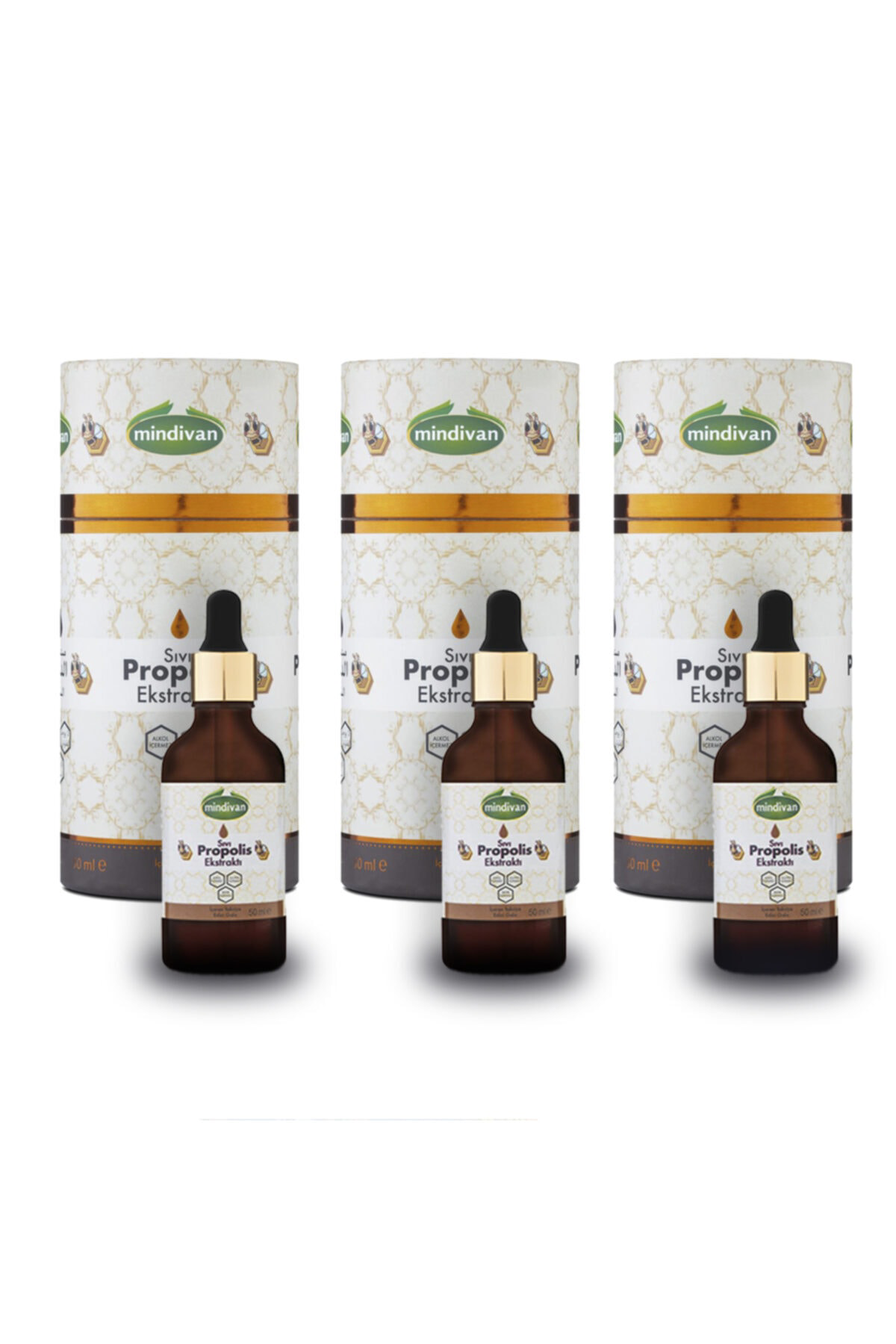 Propolis Sıvı Ekstraktı 50ml X 3 Adet- Yeni Ambalajında