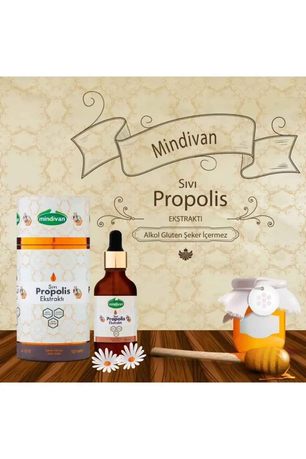 Mindivan Propolis Sıvı Ekstraktı 50Ml
