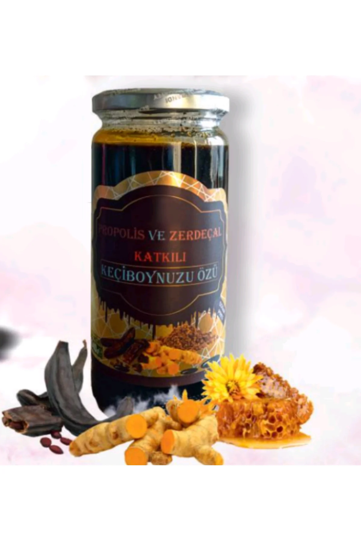 Propolis ve Zerdeçal Karışımlı Keçi Boynuzu Özü