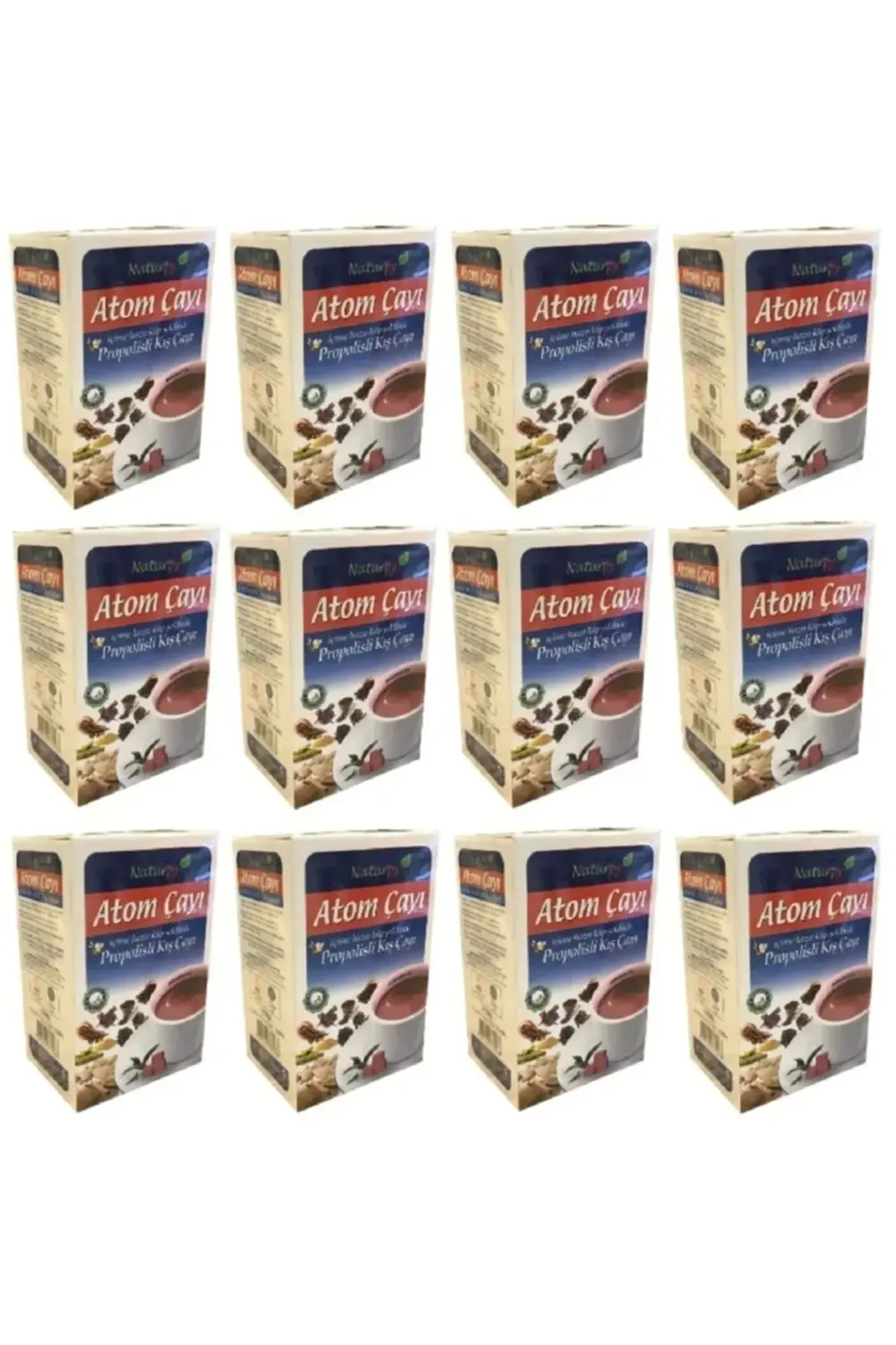 Propolisli Atom Çayı 150 Gr 12 Adet