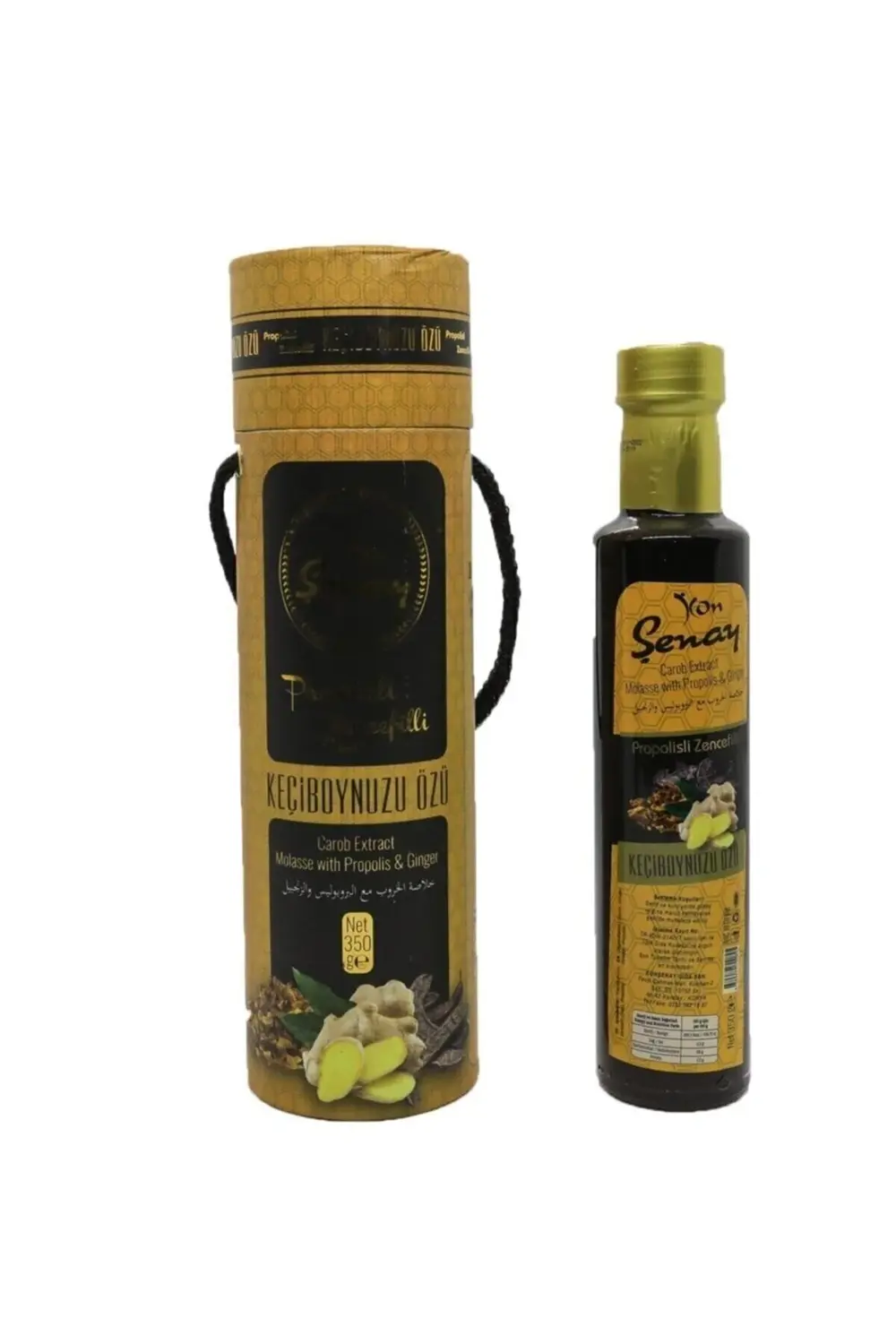 Propolisli Zencefilli Keçiboynuzu Özü 350 Gr