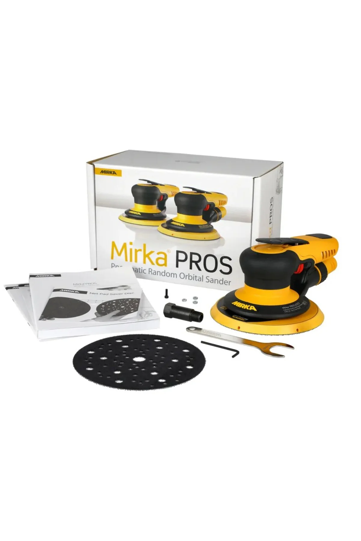 Pros 650CV Orbital Havalı Zımpara Makinesi 150mm