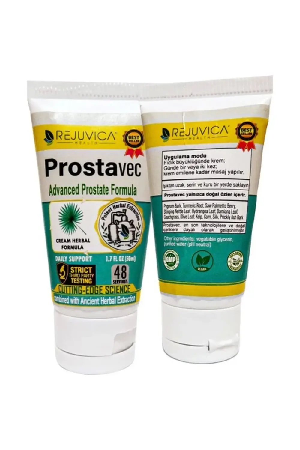 Prostavec 50 ml Krem Erkeklerin Özel Sorununa Destekleyici Krem