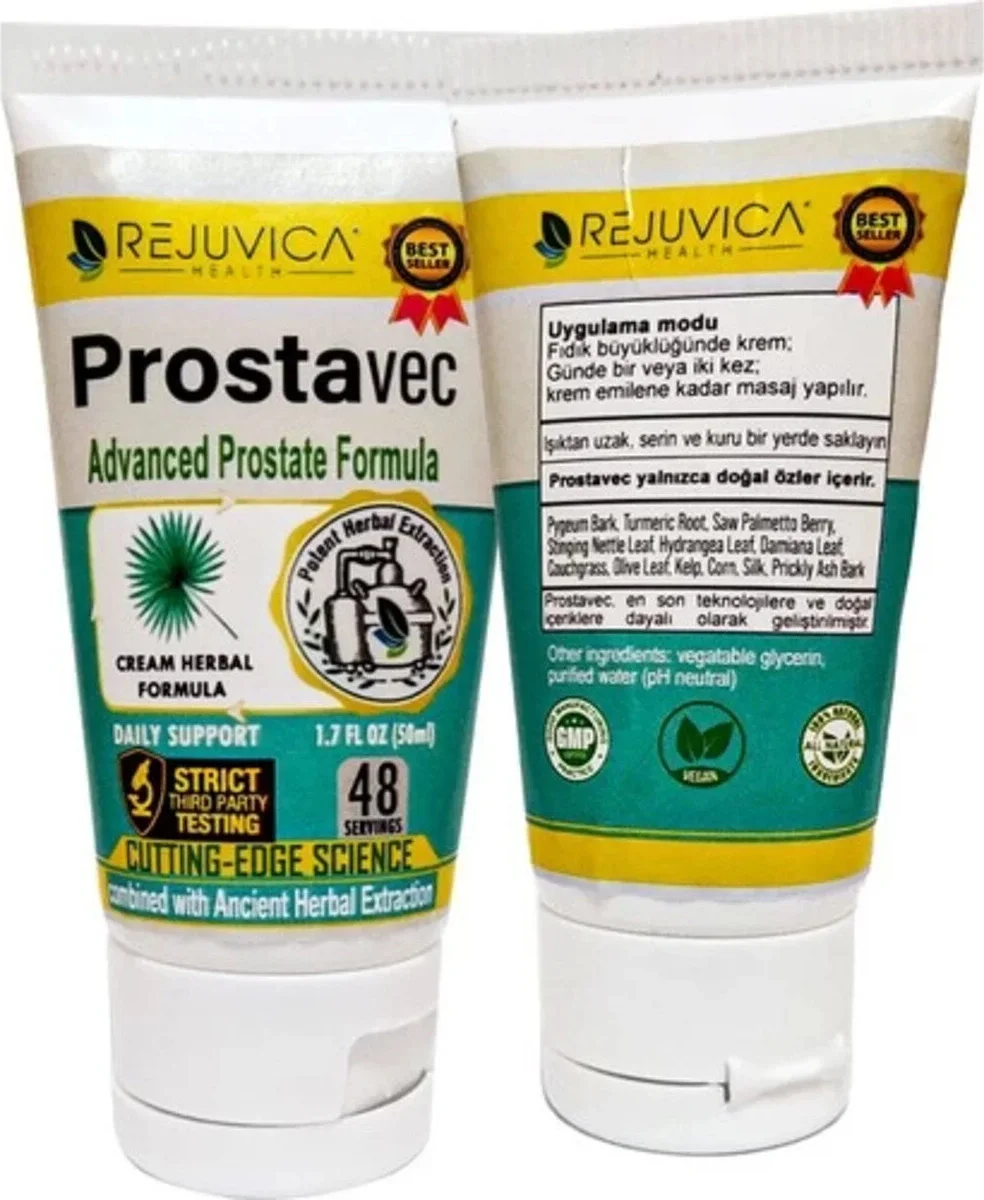 Prostavec 50 ml Krem - Erkekler İçin Özel Leyici Bakım Kremi