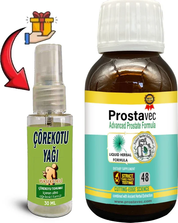Prostavec Erkek Sağlığı Şurubu + Çörek Otu Masaj Yağı | Prostat ve İdrar Yolu Desteği Fiyatı, Yorumları ve Özellikleri