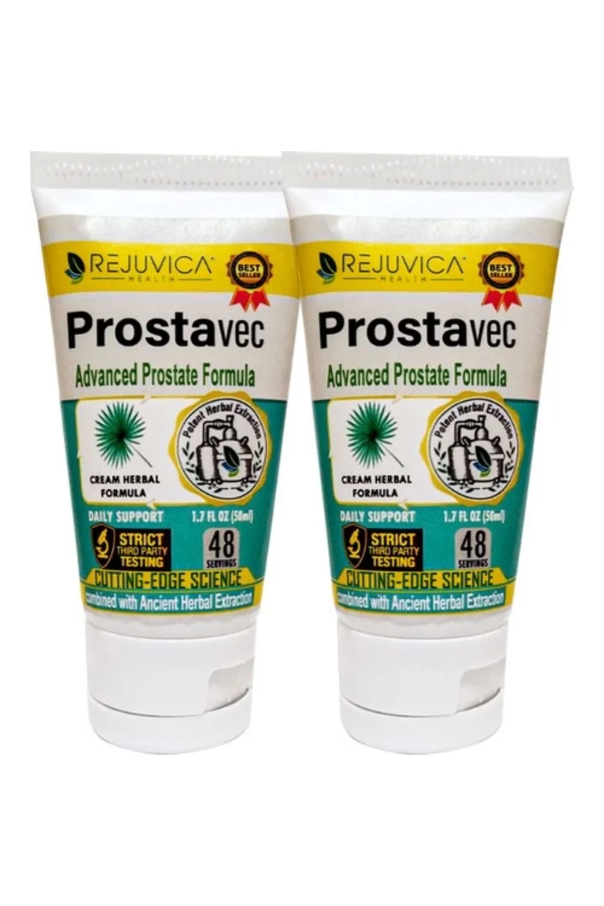 Prostavec Erkeklere Özel Krem 50 ml x 2 adet - Erkek Sağlığı İçin Etkili Bakım