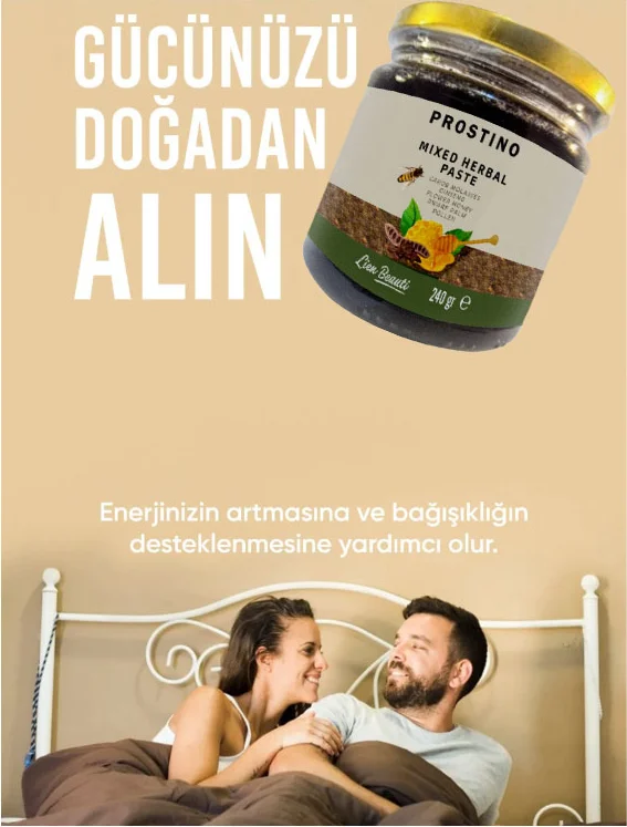 Prostino Erkeklere Özel Bitkisel Karışımlı 240 gr Macun - Doğal Enerji Desteği Fiyatı, Yorumları ve Özellikleri
