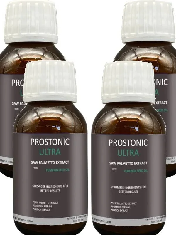 Prostonic Saw Palmetto Ultra Erkekler İçin 50 ml x 4 Adet - Prostat Sağlığı Desteği Fiyatı, Yorumları ve Özellikleri