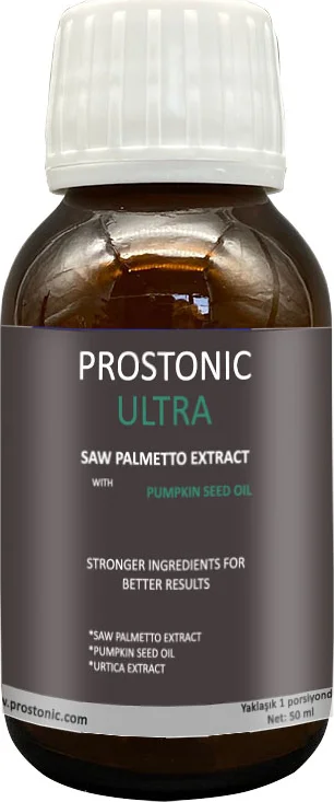 Prostonic Ultra Saw Palmetto & Kabak Çekirdeği Ekstratlı Şurup 50 ml - Erkek Sağlığı İçin Doğal Destek Fiyatı, Yorumları ve Özellikleri