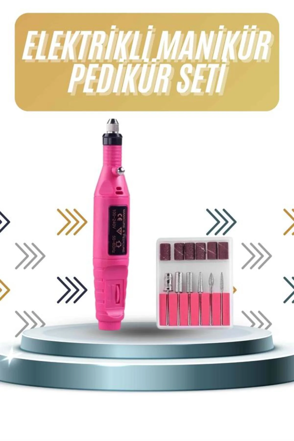 Protez Tırnak Ayak Nasır Ve Tırnak Mantar Makinesi Elektrikli 12v