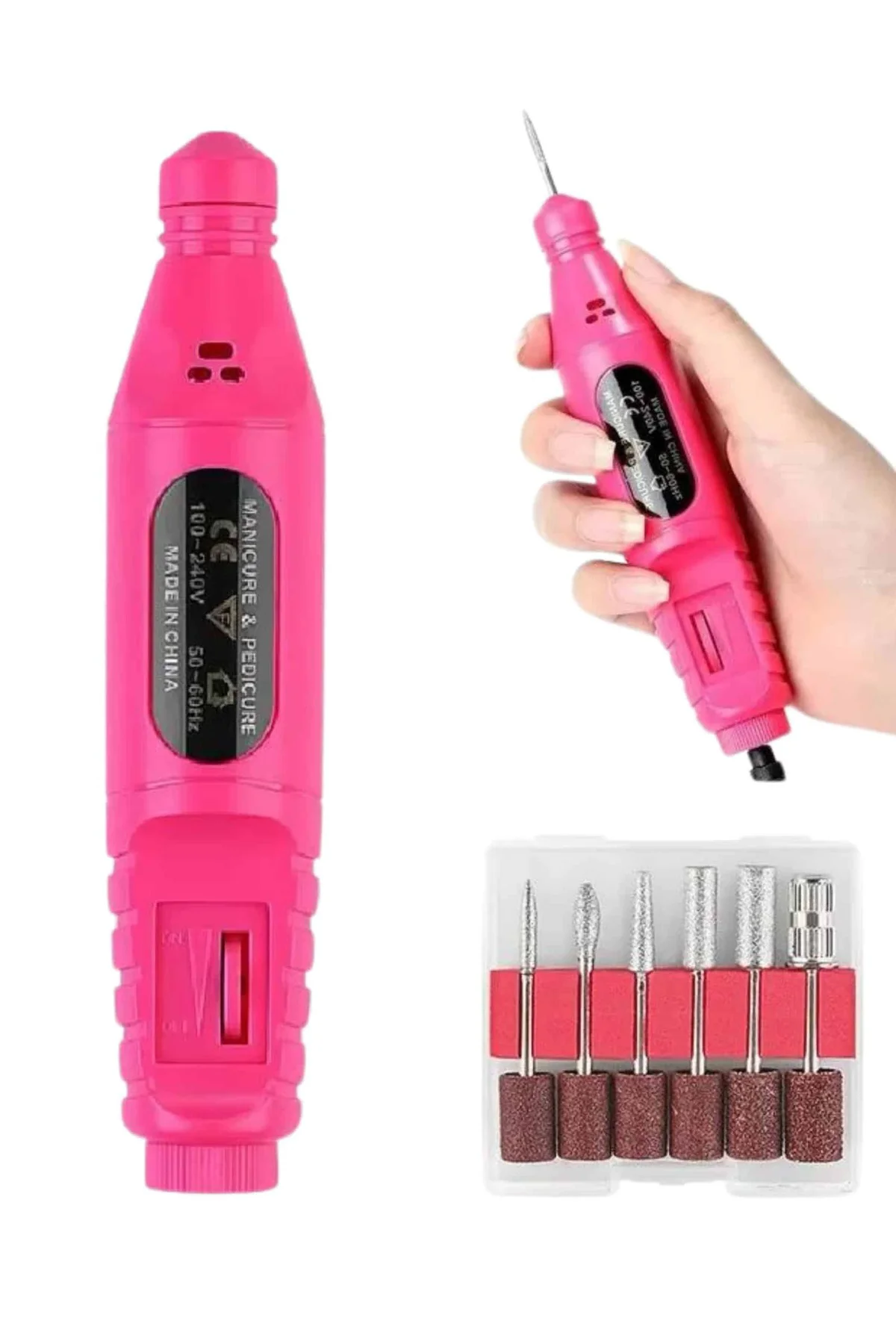 Protez Tırnak Ayak Nasır Ve Tırnak Mantar Makinesi Elektrikli 12v