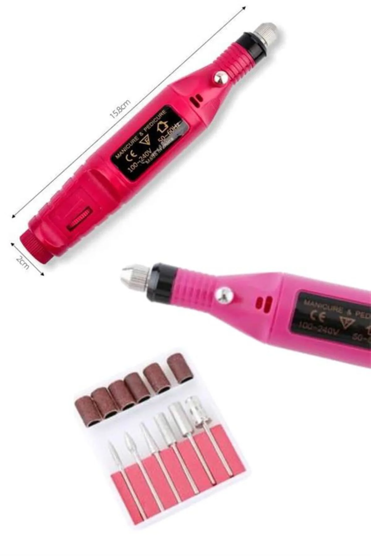 Protez Tırnak Ayak Nasır Ve Tırnak Mantar Makinesi Elektrikli 12v