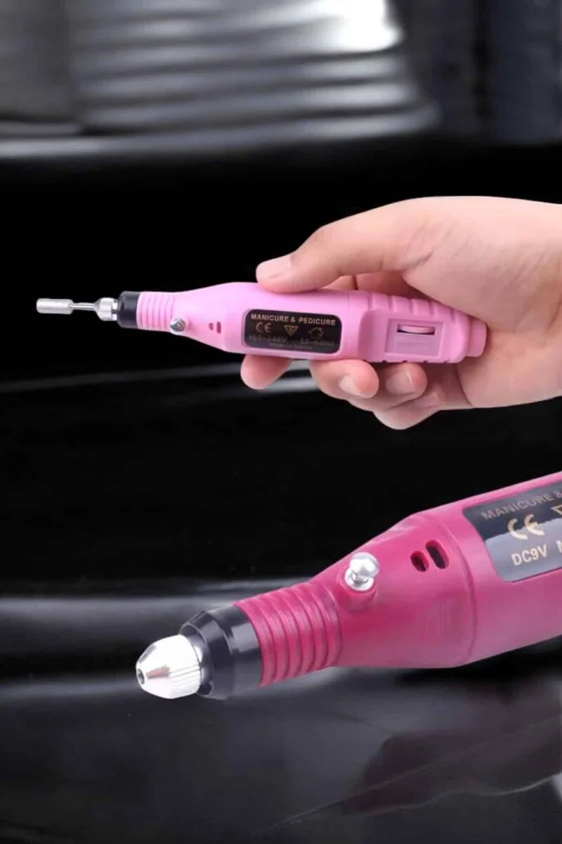 Protez Tırnak Manikür ve Pedikür Seti - Elektrikli 3.000-99.000 RPM Hız Ayarlı Tırnak Matkap