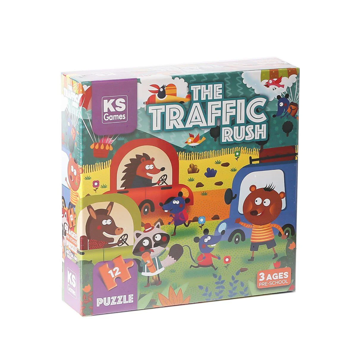 PRS 32702 The Traffic Rush Pre School Puzzle 12 Parça Fiyatı, Yorumları ve Özellikleri