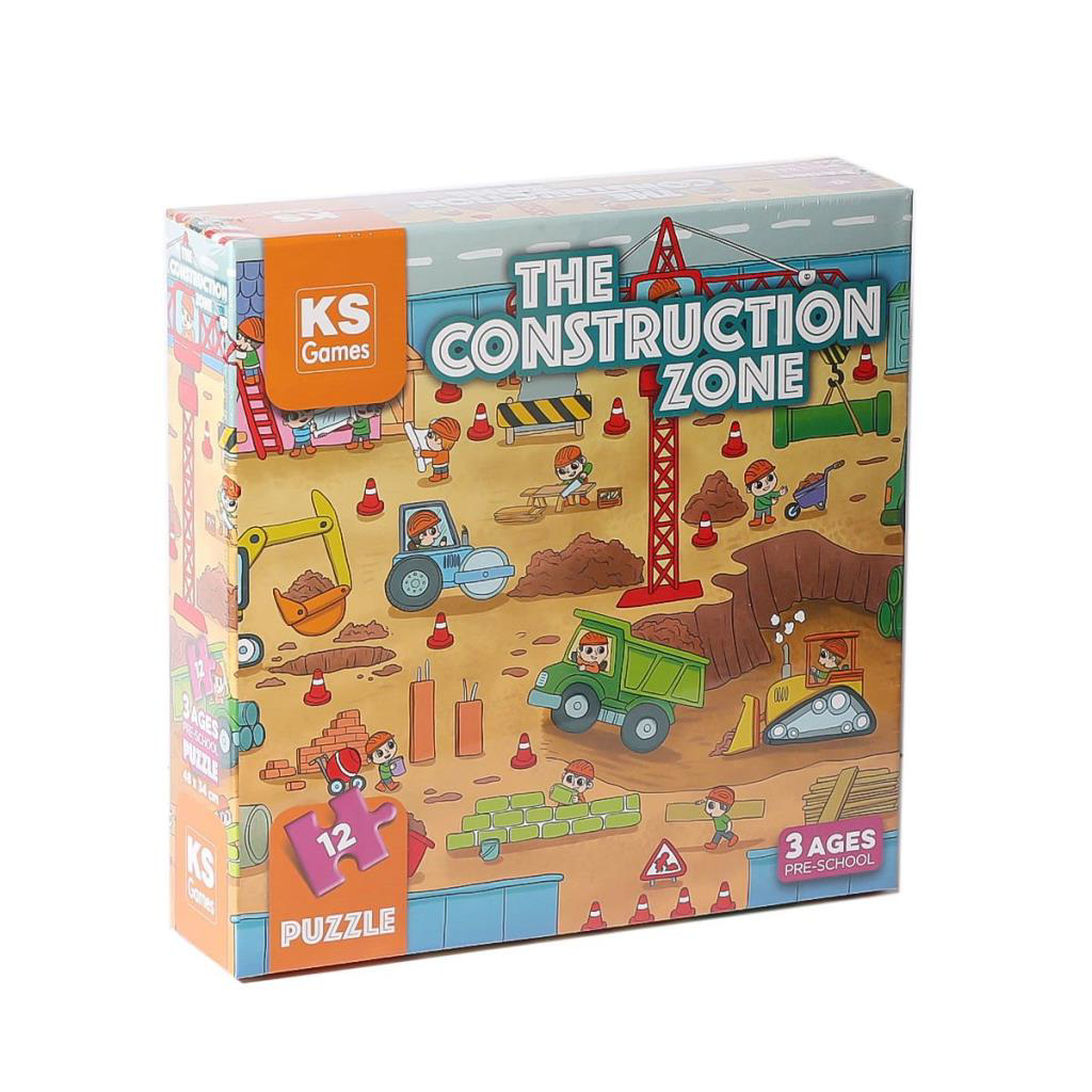 PRS 32704 The Construction Pre School Puzzle -Puzzle