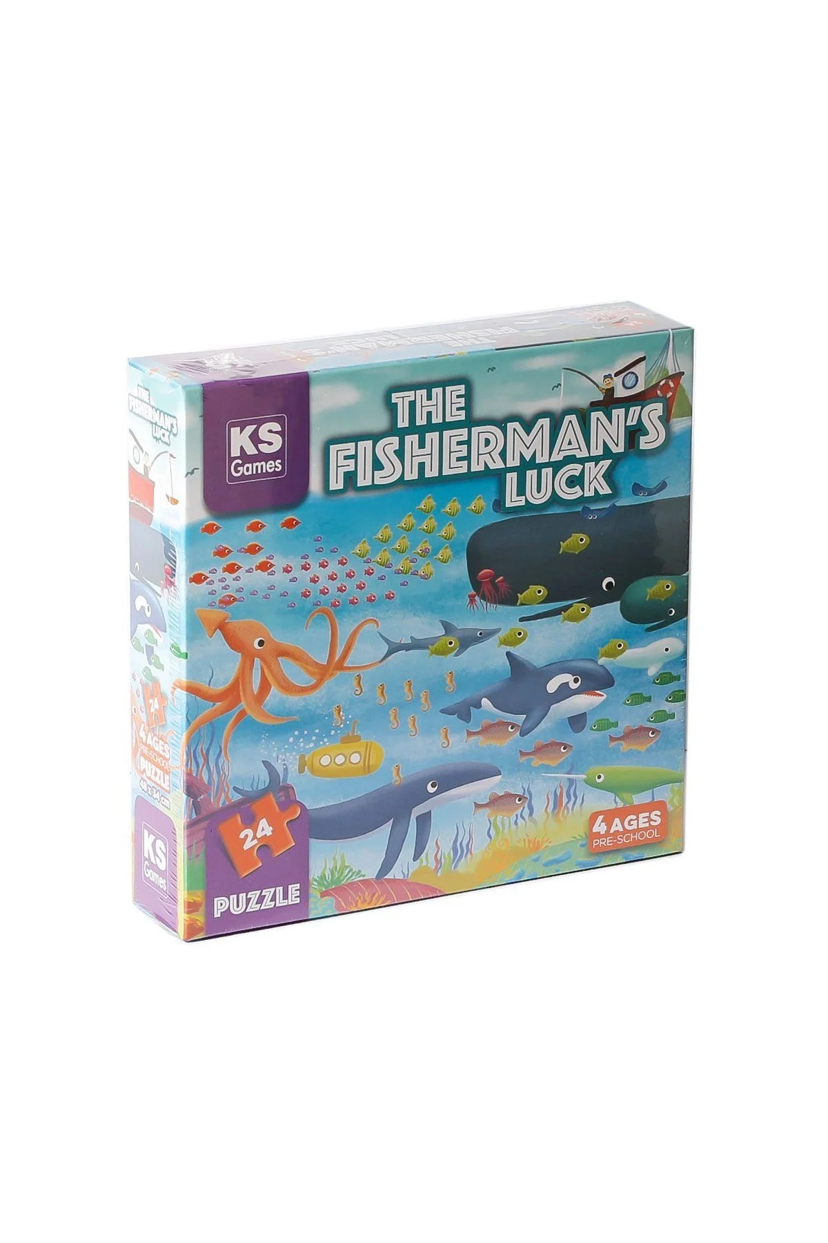 PRS 32708 The Fisherman Sluck Pre School Puzzle -KS Puzzle