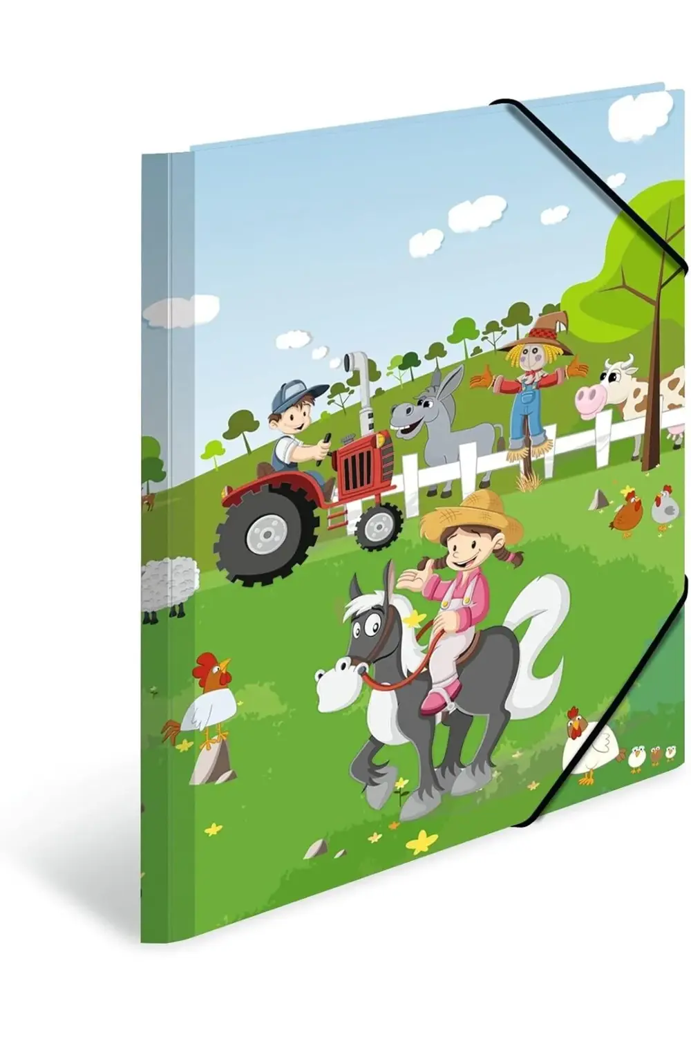 PRStoRe 19832 Klasör A3 Anaokulu Çiftliği, Çocuk Köşesi Lastikli