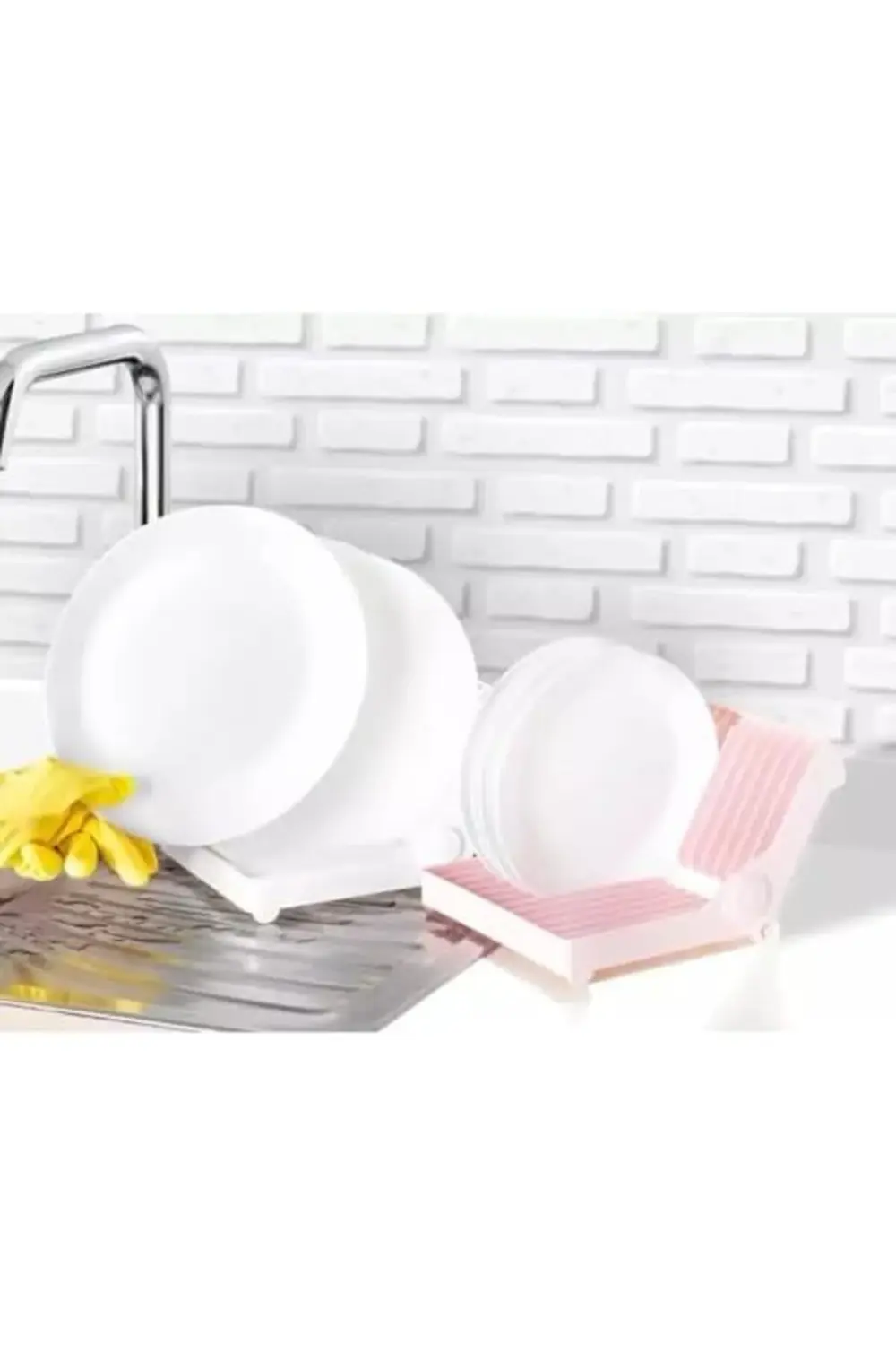 PRStoRe Bulaşık Rafı, 12 Tabak Kapasiteli, 14-30 cm Uyumlu, BPA İ