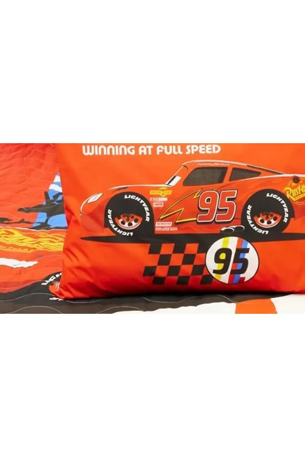 PRStoRe Cars Full Speed Lisanslı Karakter Baskılı Dış Kumaş:%100