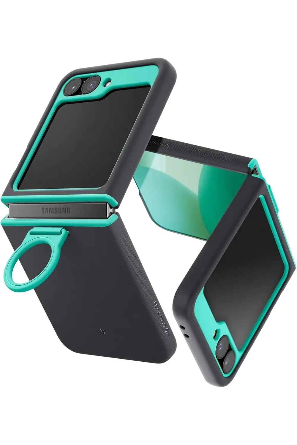 PRStoRe Caseology Galaxy Z Flip 6 Kılıf Nano Pop Prune Charcoal -