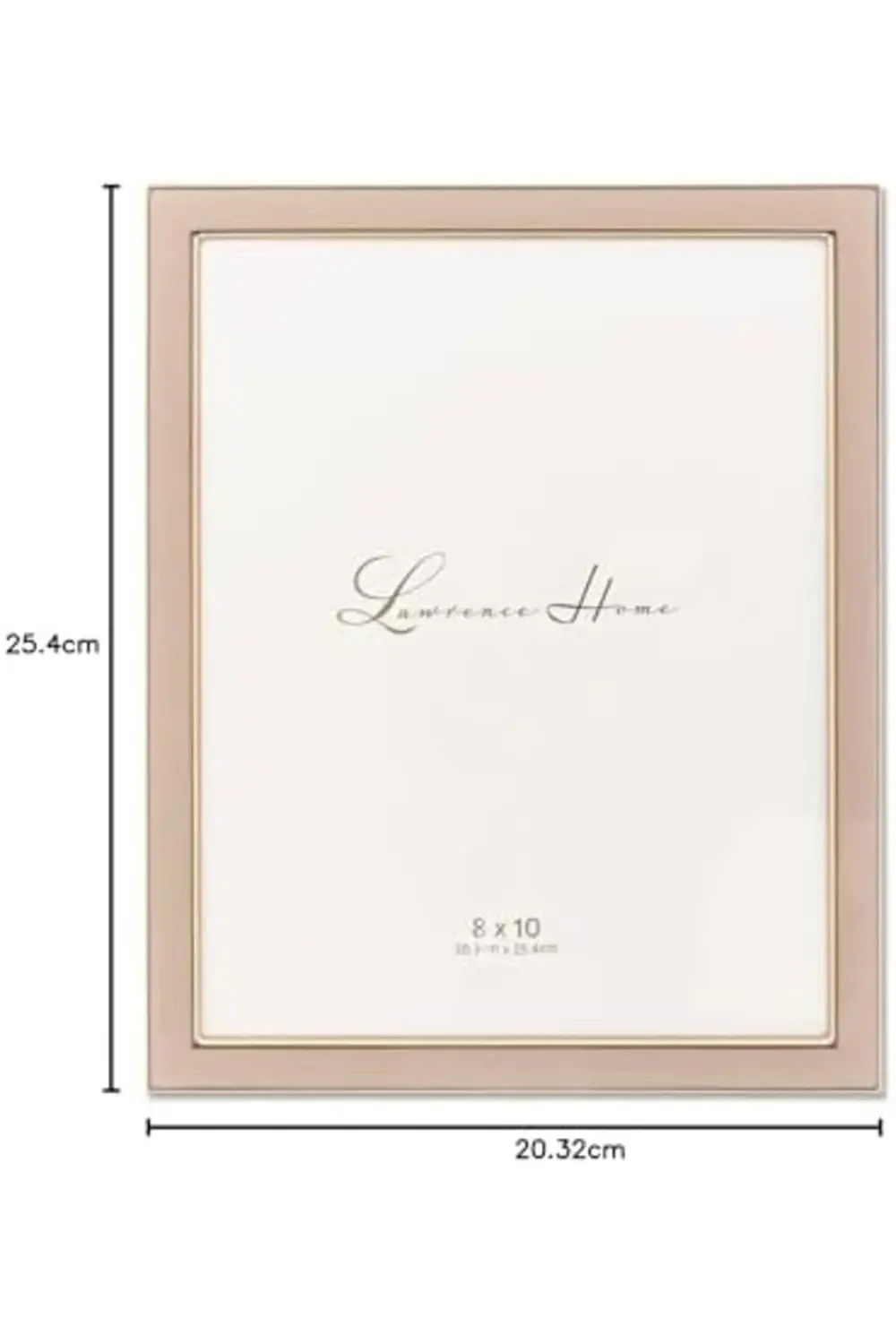 PRStoRe Frames Cilalı Emaye Resim Çerçevesi, 8x10, Pembe StorePR