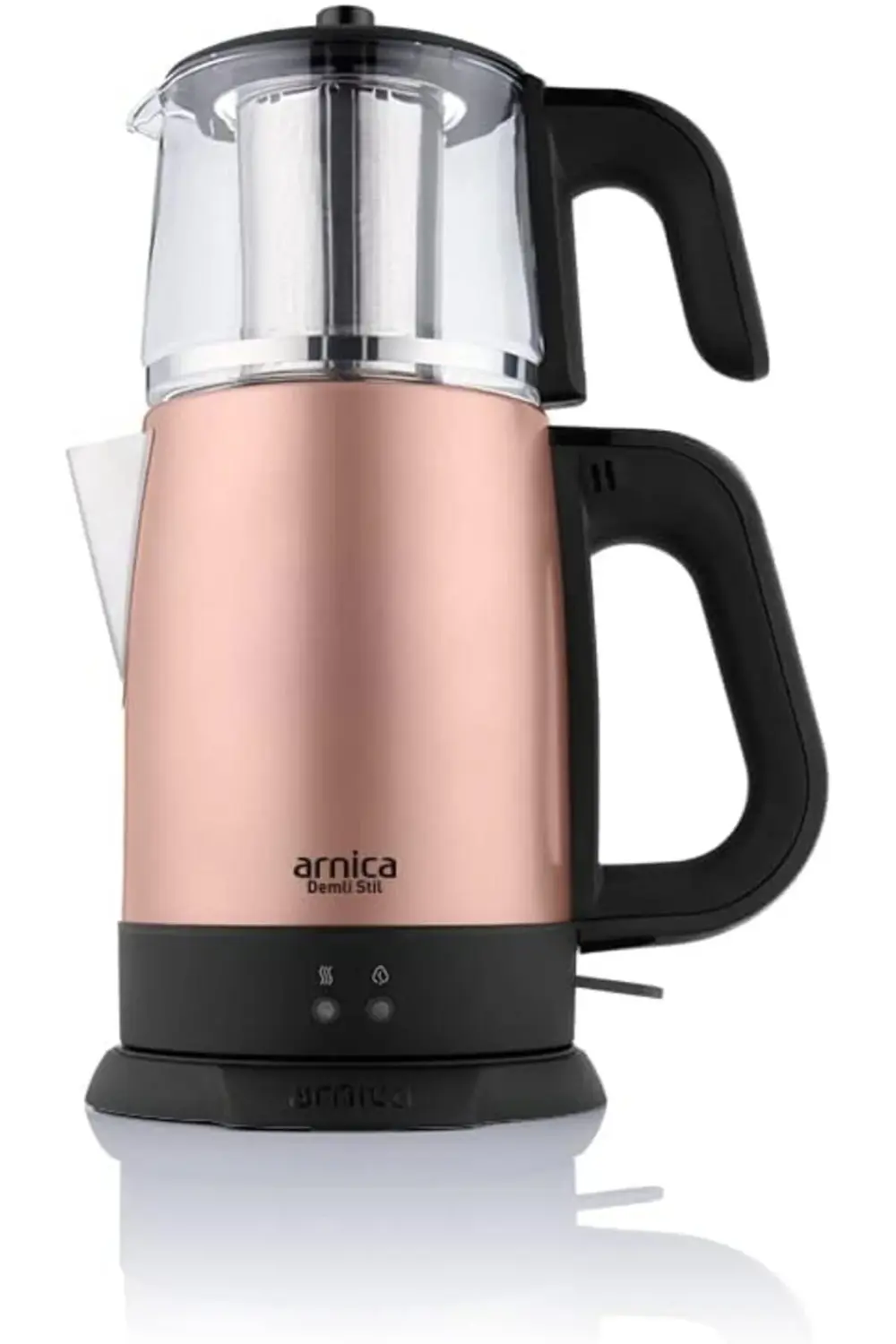 PRStoRe IH33200 Demli Stil Rose Cam Çay Makinesi StorePR 1063348