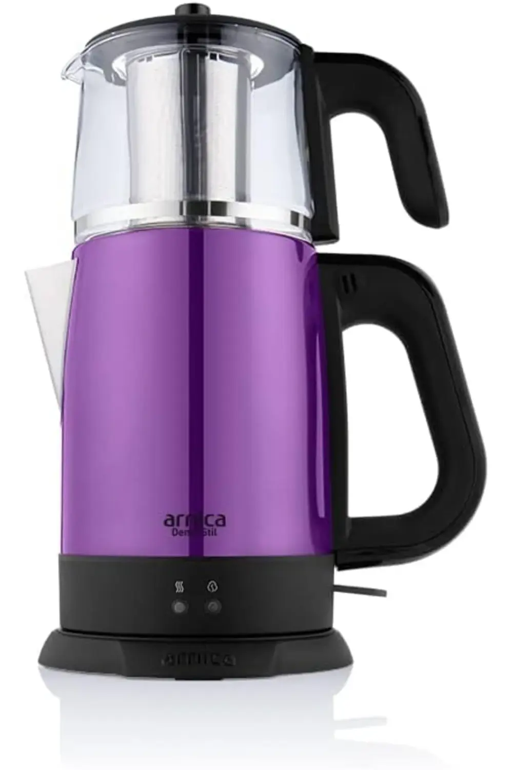 PRStoRe IH33202 Demli Stil Mor Cam Çay Makinesi StorePR 1063348