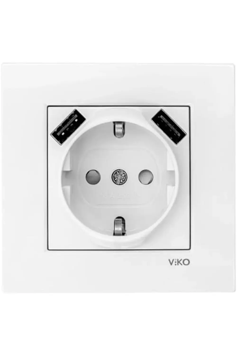 PRStoRe Karre Beyaz 2 USB'Lİ Topraklı Priz StorePR 1063348